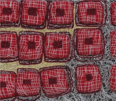 Vrouw Wolle - Depth of Surface: Patterning, Fabric Fusion & Machine Stitching